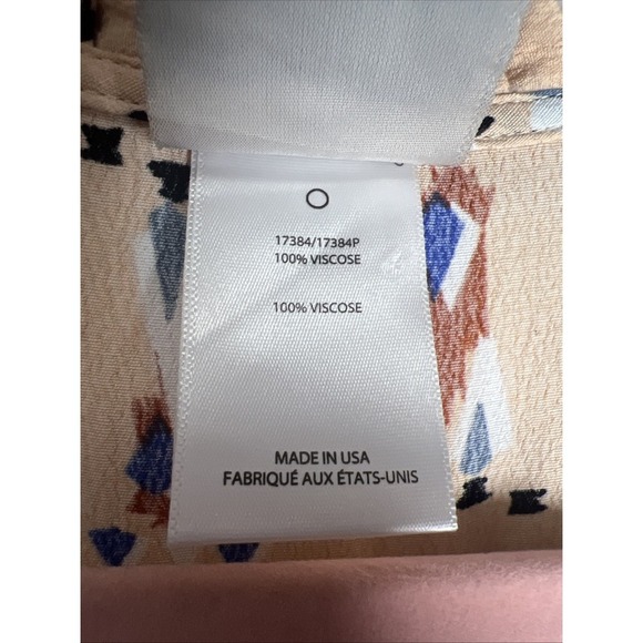 Anthropologie Dolan Wanderlust Southwestern Aztec Print Dress Size Medium - Picture 9 of 12